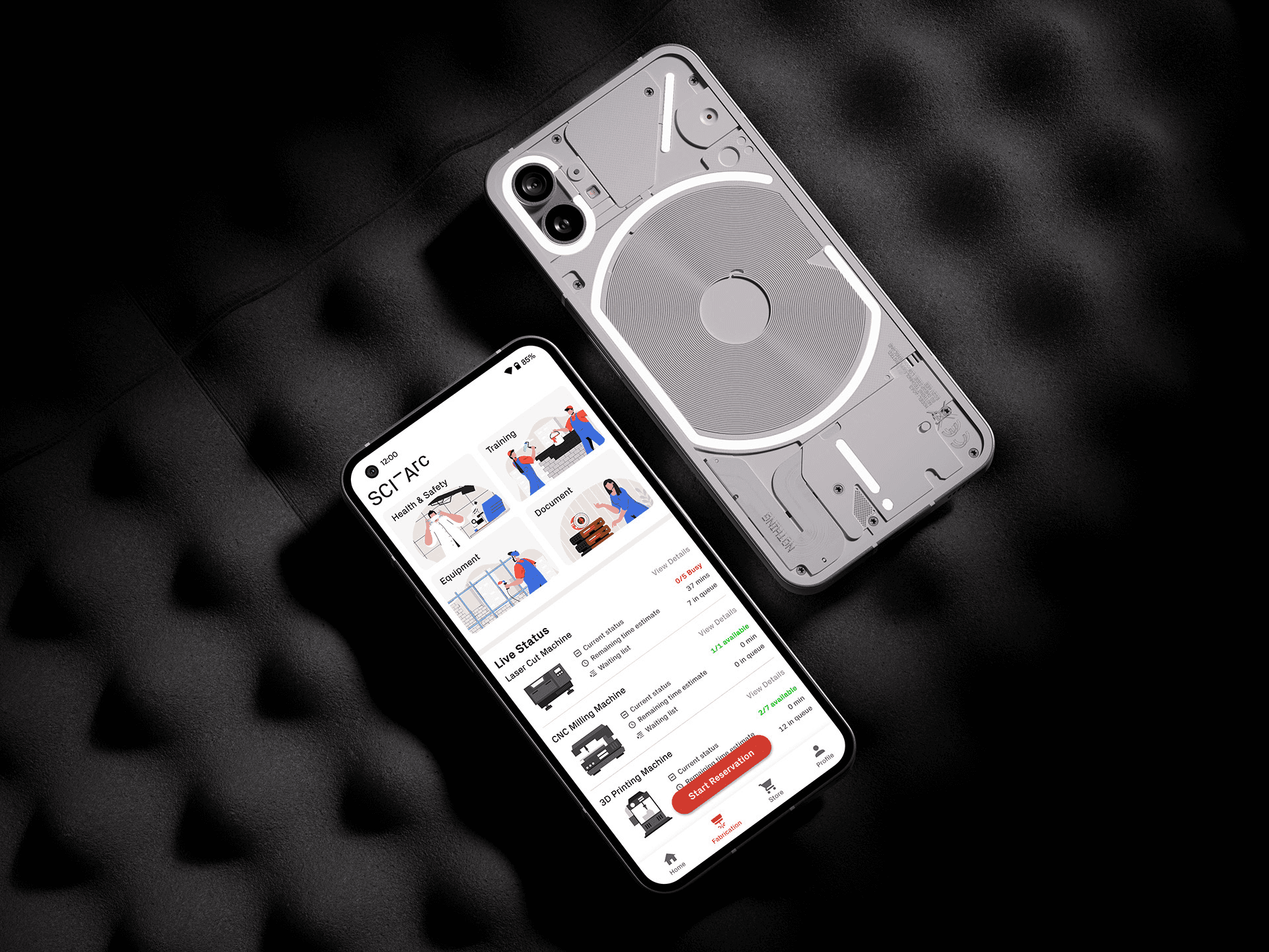 Fabrication Reservation